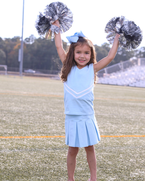 Cheer Uniform Set- Light Blue