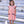 Lucy Game Day Dress- Orange Stripe/Navy