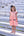 Lucy Game Day Dress- Orange Stripe/Navy