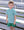 Henry Game Day Polo- Green Stripe
