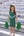 Cheer Uniform Set- Forest Green