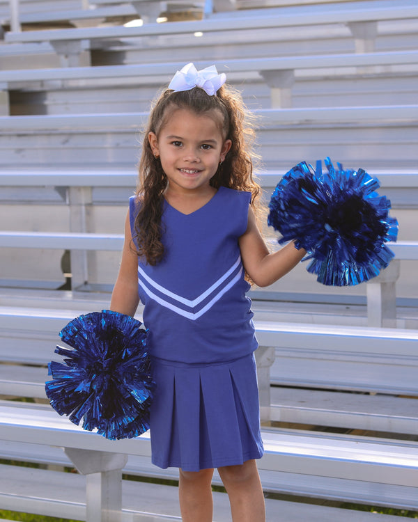 Cheer Uniform Set- Royal Blue