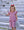 Lucy Game Day Dress- Crimson Stripe