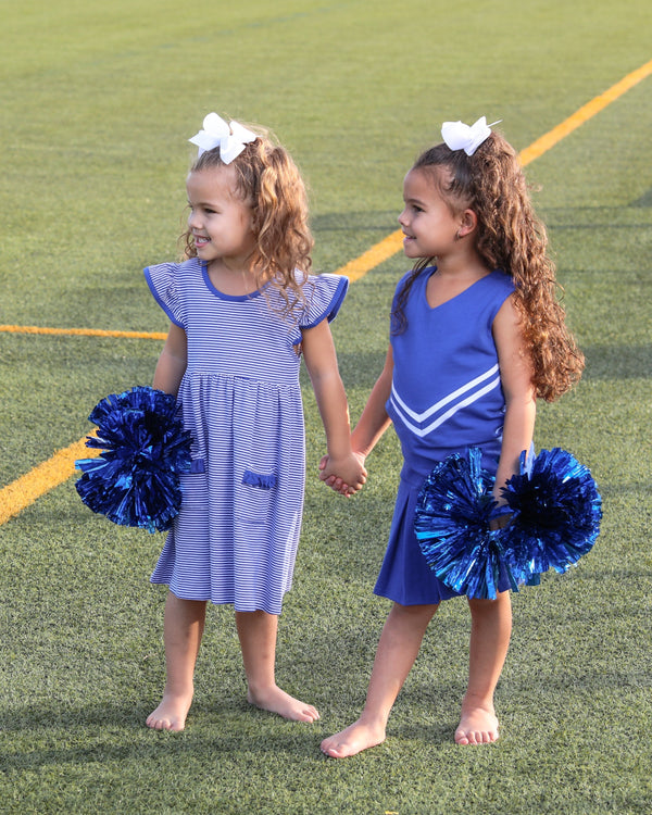 Cheer Uniform Set- Royal Blue
