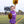 Cheer Uniform Set- Purple