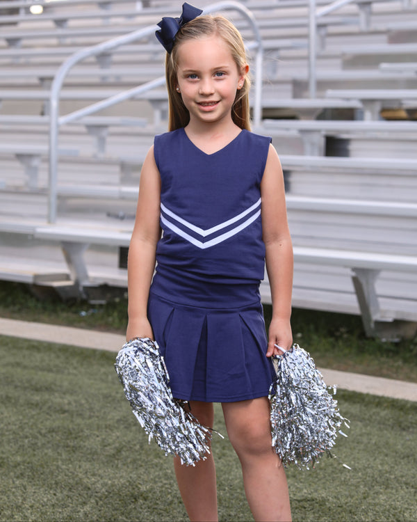 Cheer Uniform Set- Navy