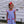 Lucy Game Day Dress- Royal Blue Stripe/Red