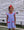 Lucy Game Day Dress- Royal Blue Stripe/Red
