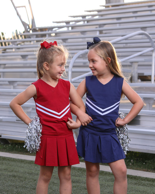 Cheer Uniform Set- Navy