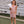 Lucy Game Day Dress- Burnt Orange Stripe