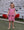 Lucy Game Day Dress- Red Stripe/Black