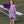 Lucy Game Day Dress- Purple Stripe