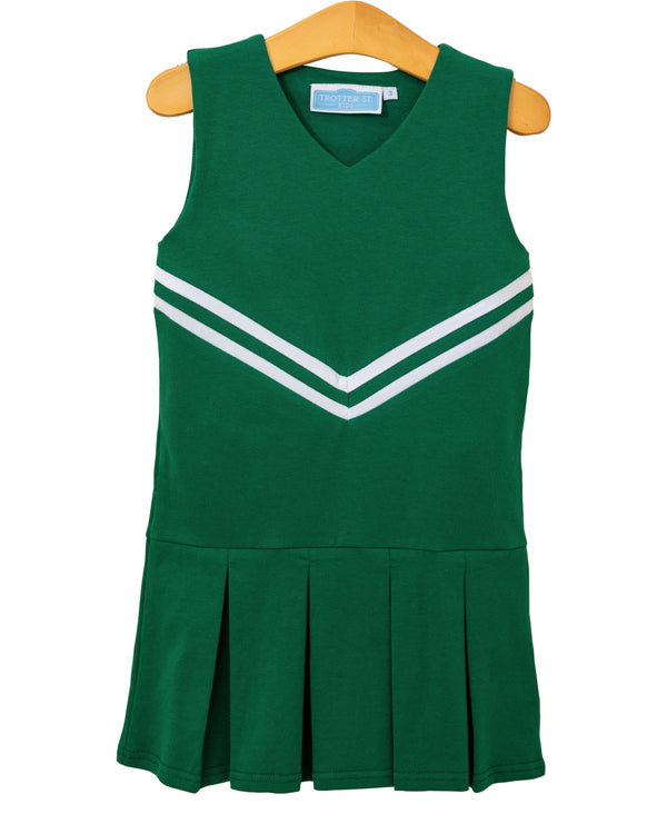 Cheer Uniform Dress- Forest Green
