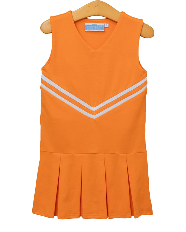 Cheer Uniform Dress- Orange