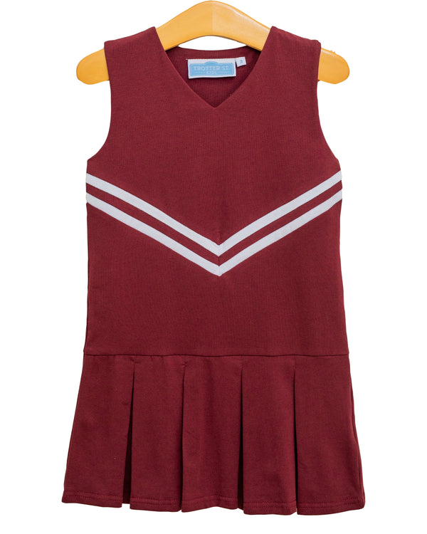 Cheer Uniform Dress- Maroon