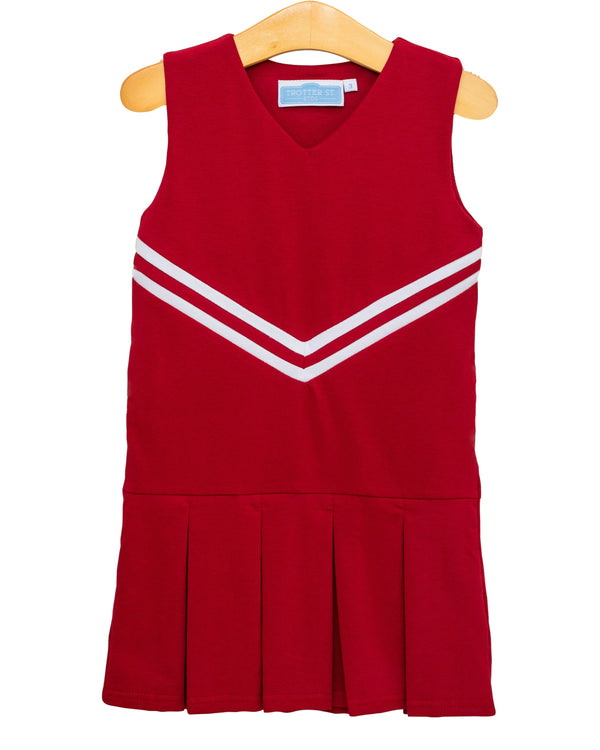 Cheer Uniform Dress- Crimson