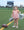 Lucy Game Day Bubble- Orange Stripe