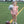 Lucy Game Day Bubble- Orange Stripe