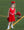 Cheer Uniform Dress- Red