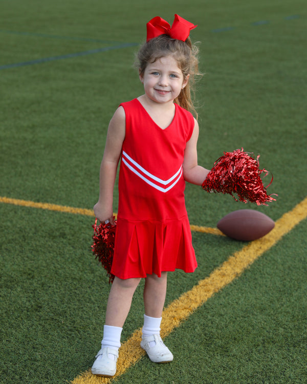 Cheer Uniform Dress- Red