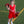 Cheer Uniform Dress- Red