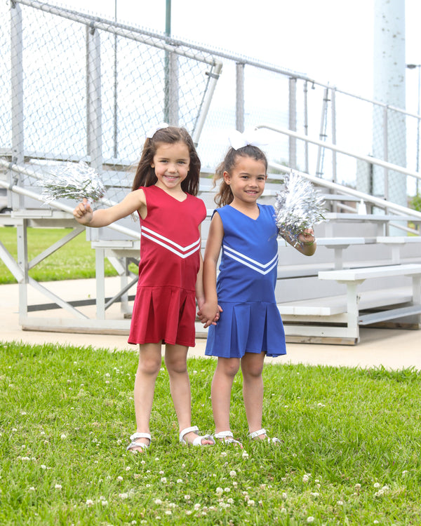 Cheer Uniform Dress- Crimson