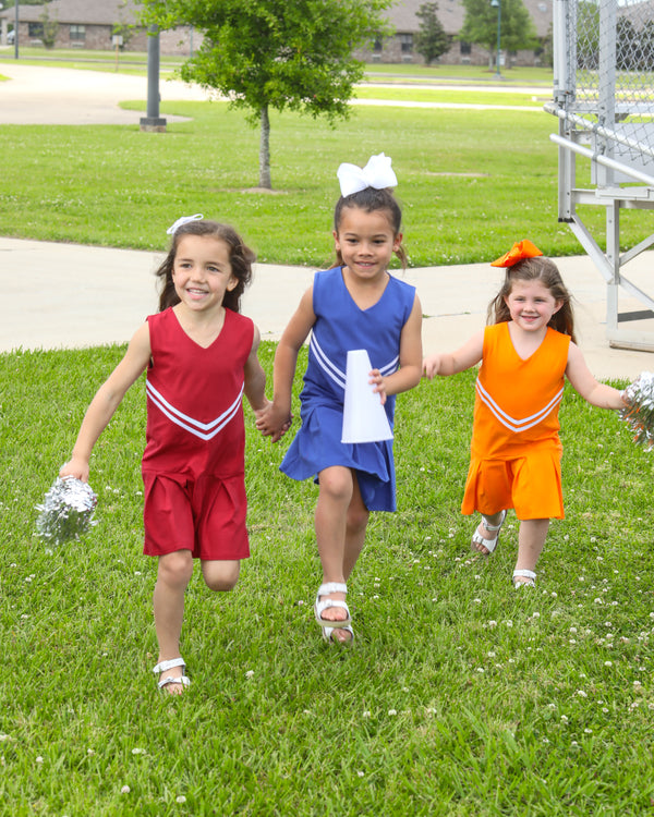 Cheer Uniform Dress- Royal Blue