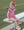 Lucy Game Day Bubble- Red Stripe/Black