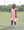 Lucy Game Day Dress- Orange Stripe