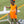 Cheer Uniform Dress- Orange