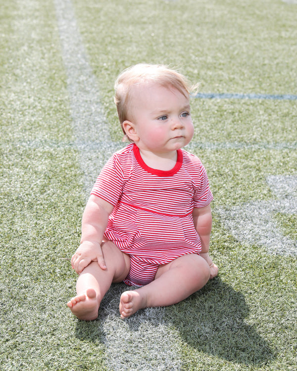 Bentley Game Day Bubble- Red Stripe