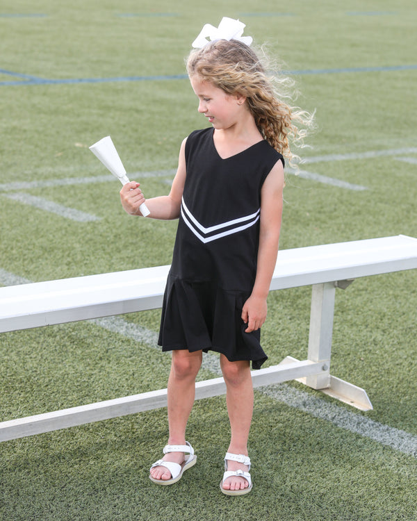 Cheer Uniform Dress- Black