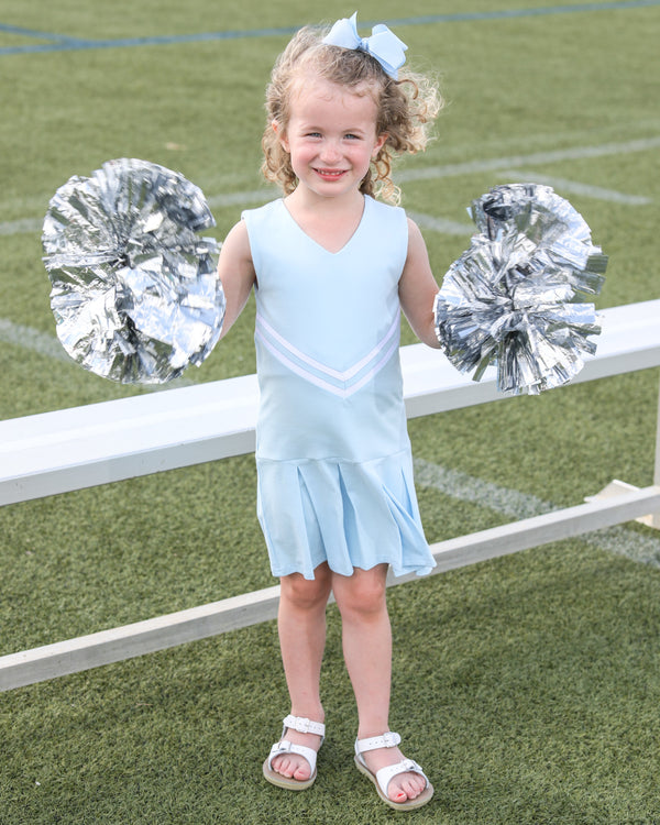 Cheer Uniform Dress- Light Blue 8