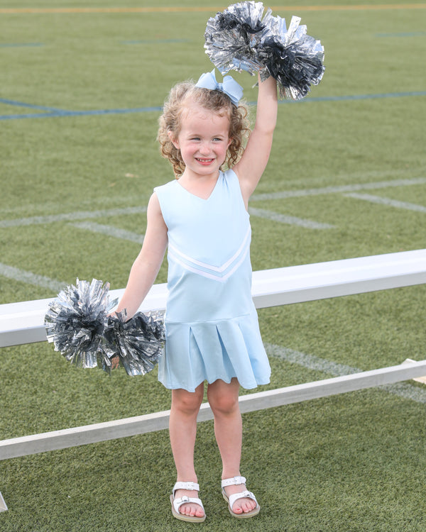 Cheer Uniform Dress- Light Blue