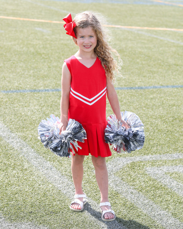 Cheer Uniform Dress- Red