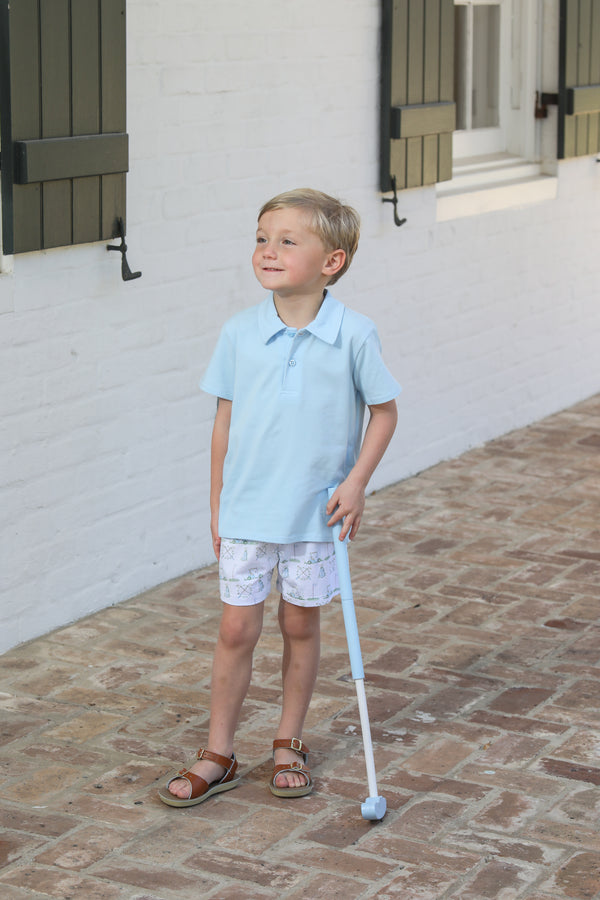 Hole in One Polo Short Set