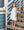 Josie Dress- Light Blue Stripe/Coral