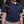 Ruffle Polo- Navy