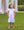 Genevieve Dress- Light Blue Stripe/Light Mint