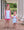 Hazel Short Set- Aqua Stripe/Pink
