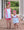 Hazel Short Set- Aqua Stripe/Pink