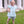 Genevieve Bloomer Set- Light Blue Stripe/Light Mint