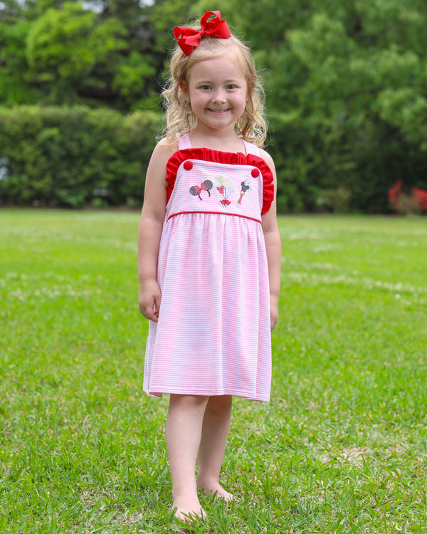 Mouse Embroidery Dress
