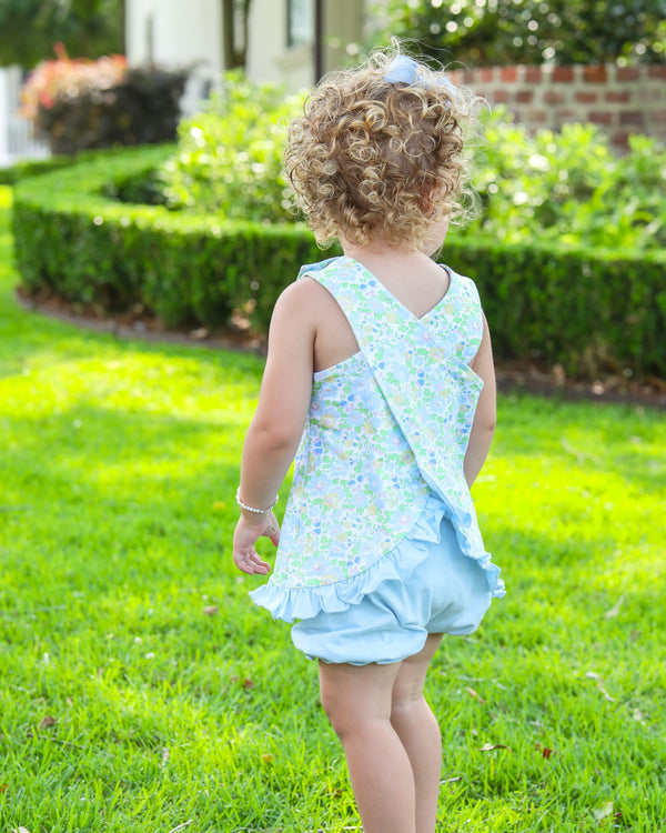 Blooming Floral Swing Back Bloomer Set