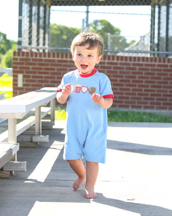 Take Me Out To The Ballgame Romper