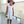 Penelope Dress- Light Blue Stripe/Lavender
