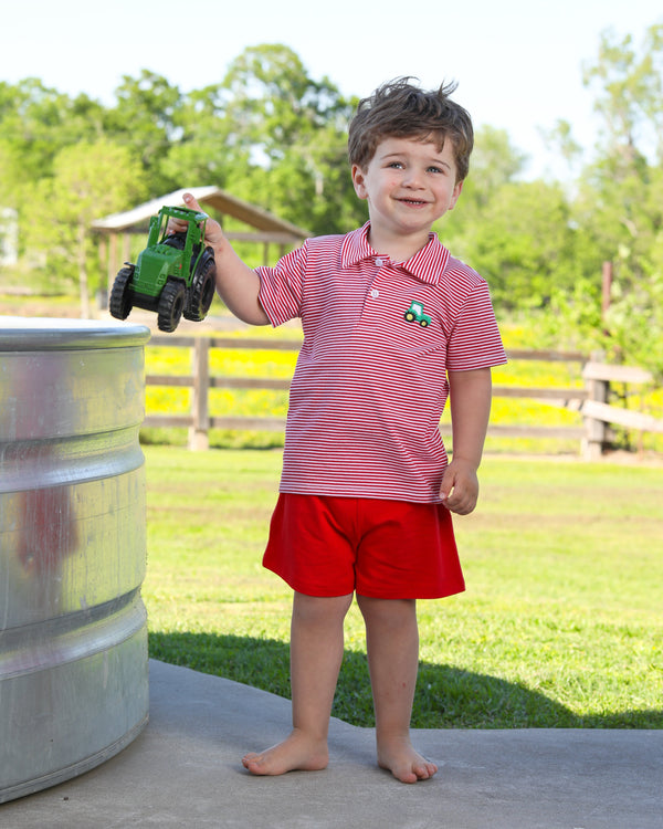 Farm Embroidery Polo