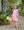 Lucy Dress- Pink Stripe/Mint