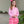 Reagan Top- Pink Stripe