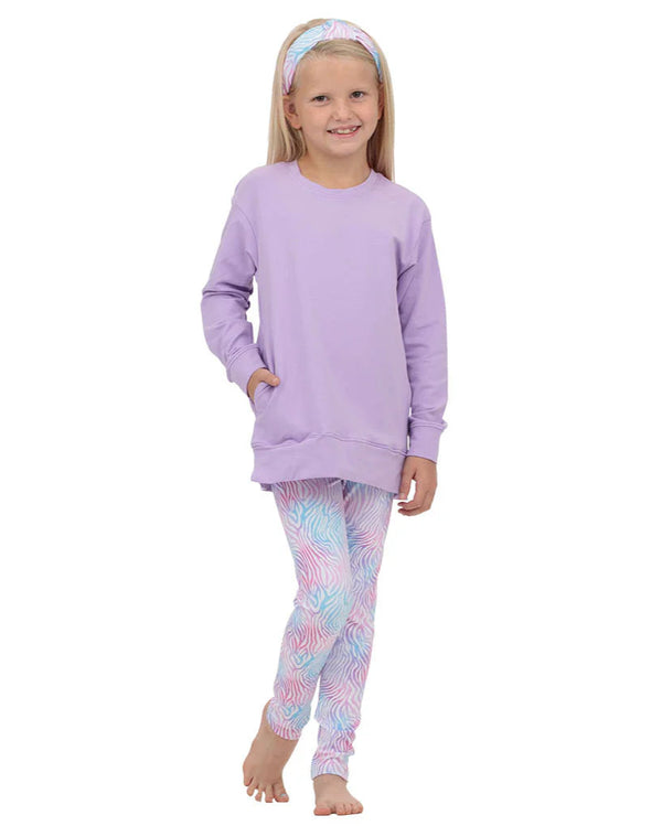 Tunic Pocket French Terry Lavender